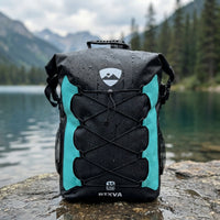 35L Waterproof Backpack with Elastic Bungee Storage.