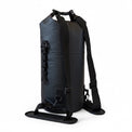 RIXVA 15L black waterproof insulated cooler bag with adjustable shoulder straps and roll-top closure